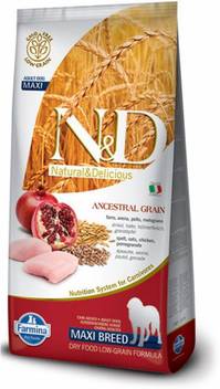 Farmina N D Low Grain Chicken Pomegranate Adult Maxi Breed Dog Food Chicken 12 Kg Dry Adult Dog Food Price In India Buy Farmina N D Low Grain Chicken Pomegranate Adult