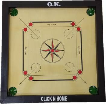 Click N Home Carrom Board 21x21 Inches High Quality Wooden 21 Inch Carrom Board Buy Click N Home Carrom Board 21x21 Inches High Quality Wooden 21 Inch Carrom Board Online At