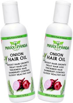Maxx Panda Onion Hair Oil For Hair Regrowth Hair Fall Treatment