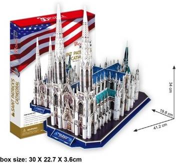 Cubicfun 3d Puzzle Of St Patricks Cathedral New York City Usa