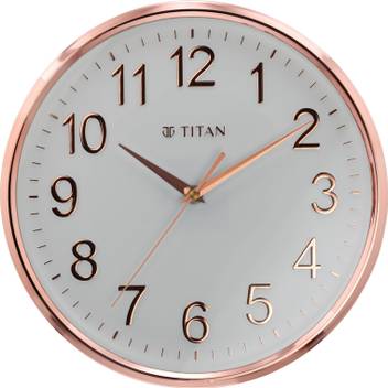 Titan Analog 30 Cm X 30 Cm Wall Clock Price In India Buy Titan Analog 30 Cm X 30 Cm Wall Clock Online At Flipkart Com