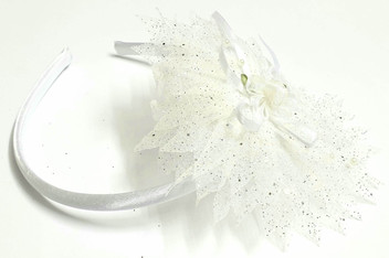 white hair band for baby girl