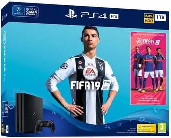 Sony Playstation 4 Pro 1tb Console With Fifa 19 1000 Gb With Fifa 19 Price In India Buy Sony Playstation 4 Pro 1tb Console With Fifa 19 1000 Gb With Fifa 19 Black Online Sony Flipkart Com