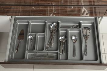 Marsun Kitchen Cutlery Tray Abs For Drawer Width 90cm Plastic