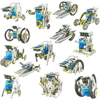 13 in 1 solar robot kit