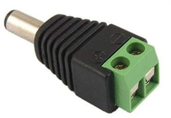 40 Pcs DC Power Cable Female Male Plug Connector 5.5mm x 2.1mm for CCTV Camera