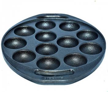 Nakshathra Cast Iron 12 Cavity Paniyaram Pan Cast Iron Paniyaram Pan Pre Seasoned Big Induction Bottom Cookware Set Price In India Buy Nakshathra Cast Iron 12 Cavity Paniyaram Pan Cast Iron Paniyaram Pan Pre Seasoned Big Induction Bottom Cookware