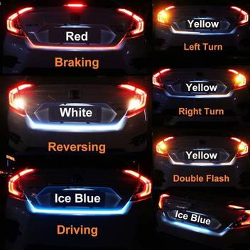 Auto Mac Flow Led Strip Trunk Dicky Boot Tail Lights Car Fancy Lights Price In India Buy Auto Mac Flow Led Strip Trunk Dicky Boot Tail Lights Car Fancy Lights Online