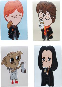 Macro Harry Potter Magnetic Bookmark Set Set Of 4 Magnetic