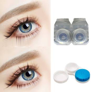 soft eye dark blue contact lenses 0 00 colored contact lenses pack of 2 monthly