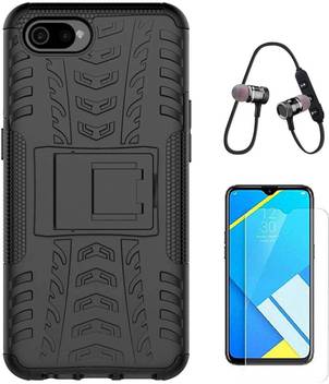 Rrtbz Cover Accessory Combo For Realme C2 With Bluetooth Headset