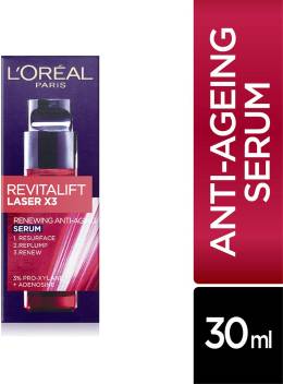 L Oreal Paris Revitalift Laser X3 Renewning Anti Aging Serum Buy L Oreal Paris Revitalift Laser X3 Renewning Anti Aging Serum At Low Price In India Flipkart Com