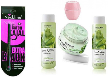 oriflame aloe vera facial kit