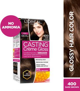L Oreal Paris Casting Creme Gloss Dark Brown 400 Price In India Buy L Oreal Paris Casting Creme Gloss Dark Brown 400 Online In India Reviews Ratings Features Flipkart Com