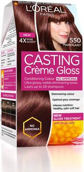 L Oreal Paris Casting Creme Gloss Mahogany 550 Price In India Buy L Oreal Paris Casting Creme Gloss Mahogany 550 Online In India Reviews Ratings Features Flipkart Com
