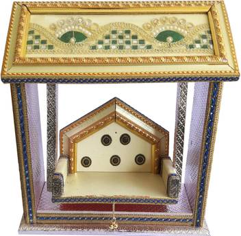 Sk Craft Laddu Gopal Wooden Hut Swing Jhula Jhula Price In