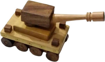 wooden tank toy