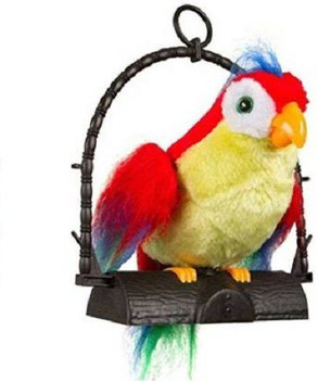 battery operated talking parrot