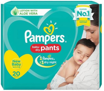 pampers new born baby pants