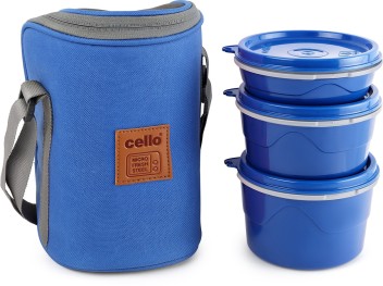 cello lunch box with bag