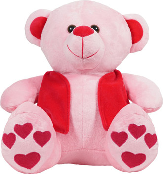 red teddy bear jacket