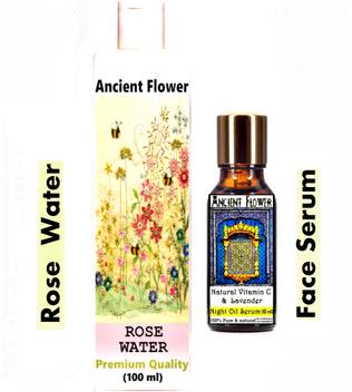 Ancient Flower Rose Water Natural Vitamin C And Lavender Face