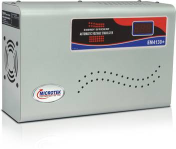 Microtek Em4130 Digital Display For Ac Upto 1 5ton 130v 300v Voltage Stabilizer Price In India Buy Microtek Em4130 Digital Display For Ac Upto 1 5ton 130v 300v Voltage Stabilizer Online At Flipkart Com