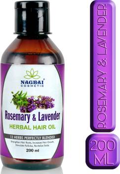Nagbai Rosemary Lavender Herbal Hair Oil For Hair Growth With 12