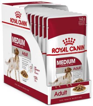 Royal Canin Medium Adult Dog Food Gravy 10 Pouches 1 04 Kg Dry Adult Dog Food Price In India Buy Royal Canin Medium Adult Dog Food Gravy 10 Pouches 1 04 Kg Dry