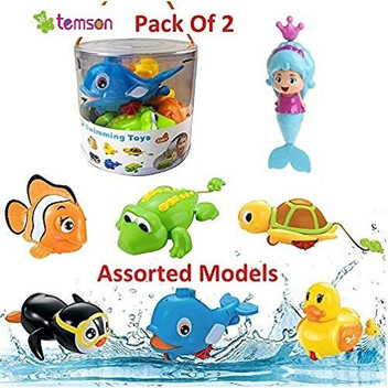 swimming fish bath toy