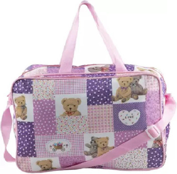 purple diaper bag