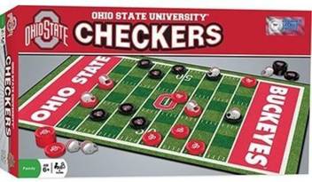 Masterpieces Ohio State Buckeyes Checkers Party Fun Games Board Game Ohio State Buckeyes Checkers Buy Board Game Toys In India Shop For Masterpieces Products In India Flipkart Com