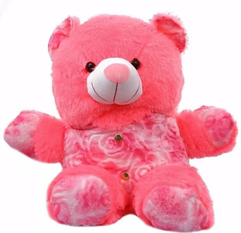 rose colour teddy bear