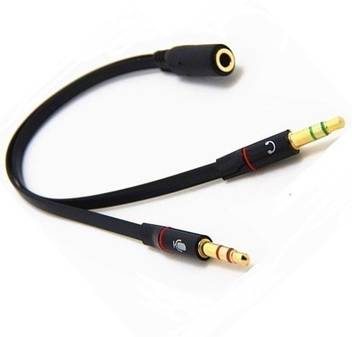 Ipure Black Audio Cable 3 5mm 1 Female To 2 Male Earphone Headphone Aux Phone Converter Price In India Buy Ipure Black Audio Cable 3 5mm 1 Female To 2 Male Earphone Headphone