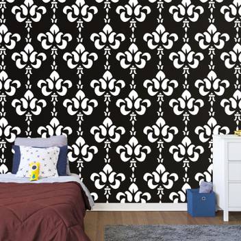 Decor Now Dnst 019 S 019 Reusable Diy Wall Stencil Painting For