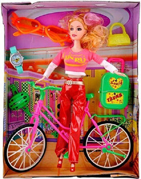 cycle barbie doll