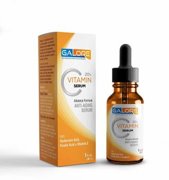 Galore Vitamin C Face Serum With Hyaluronic Acid For Anti Ageing