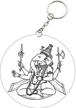 Gautamee Lord Ganesha Four Hands Round Printed In Black And White Key Chain Price In India Buy Gautamee Lord Ganesha Four Hands Round Printed In Black And White Key Chain Online This is initial version and it is completely free to use. flipkart