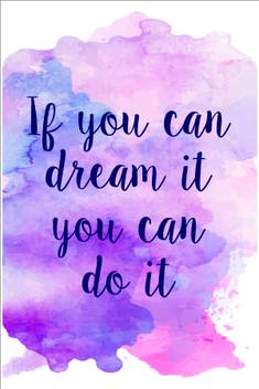 Motivational Poster Dream And You Can Do It Inspirational Posters For Wall Living Room Office Fine Art Print Quotes Motivation Posters In India Buy Art Film Design Movie Music Nature And