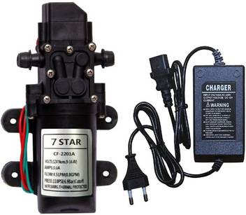 Balrama 12 Volt Dc 4 5 Lpm Water Pump With Power Supply Charger Battery Operated Motor Diaphragm Water Pump Price In India Buy Balrama 12 Volt Dc 4 5 Lpm Water Pump With
