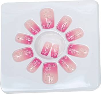 Beautica Diy Decoration Artificial Nails Pink Price In India