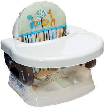 folding booster seat for table