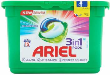 Ariel 3 In 1 Pods Colour And Stle 15 S Regular Detergent Pod Price In India Buy Ariel 3 In 1 Pods Colour And Stle 15 S Regular Detergent Pod Online At Flipkart Com