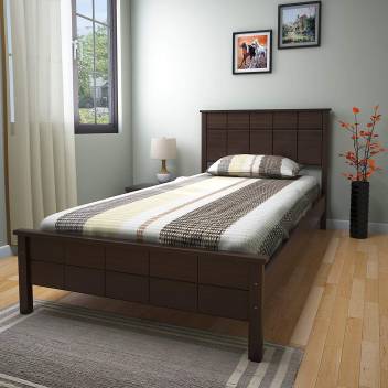 Home By Nilkamal Cipher Solid Wood Single Bed Price In India Buy