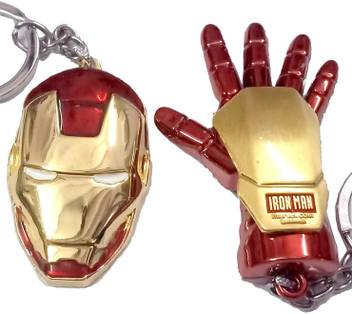 Mashki 2 Pc Iron Man Mask Helmet Palm Key Chain Price In India Buy Mashki 2 Pc Iron Man Mask Helmet Palm Key Chain Online At Flipkart Com