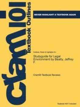 Studyguide For Legal Environment By Beatty Jeffrey F Buy
