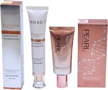 Swiss Beauty Flawless Finish Daily Wear Light Weight Foundation Price In India Buy Swiss Beauty Flawless Finish Daily Wear Light Weight Foundation Online At Flipkart Com