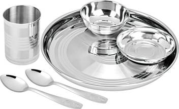 Flipkart Smartbuy Pack Of 6 Stainless Steel Stainless Steel Dinner Set Dinner Set Price In India Buy Flipkart Smartbuy Pack Of 6 Stainless Steel Stainless Steel Dinner Set Dinner Set Online