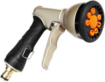 Gocart 9 Patterns Multifunctional Garden Hose Hand Sprayer 9 Patterns High Performance Water Spray Gun Garden High Pressure Washer 0 L Hand Held Sprayer Price In India Buy Gocart 9 Patterns Multifunctional