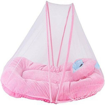 baby bed with mosquito net flipkart
